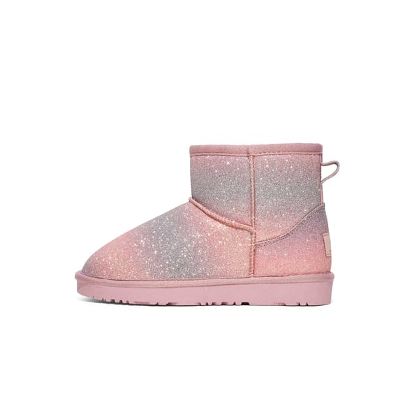 Ankle Snow Boots For Kids - PINK CAMOUFLAGE - 1